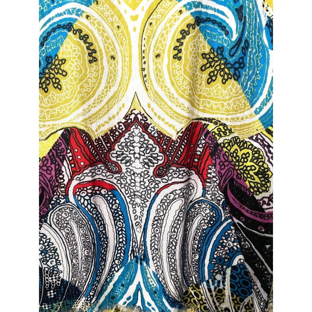 Beautiful 72" X 23" Scarf/Shawl 100% Rayon  # 2441